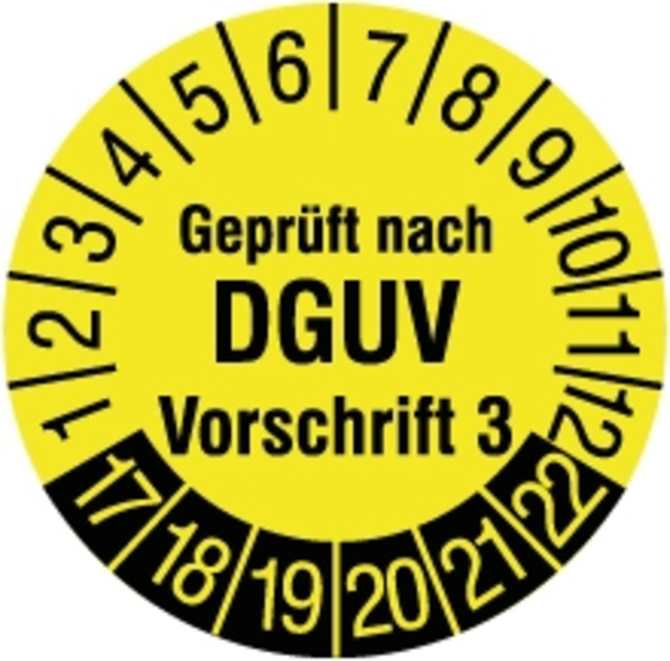 DGUV Vorschrift 3 bei Elektro Ruths Installationen GmbH in Mühltal