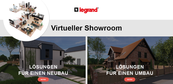 Virtueller Showroom bei Elektro Ruths Installationen GmbH in Mühltal