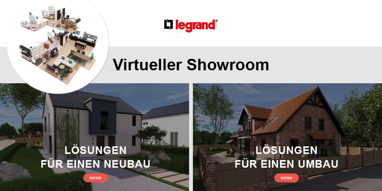 Virtueller Showroom bei Elektro Ruths Installationen GmbH in Mühltal