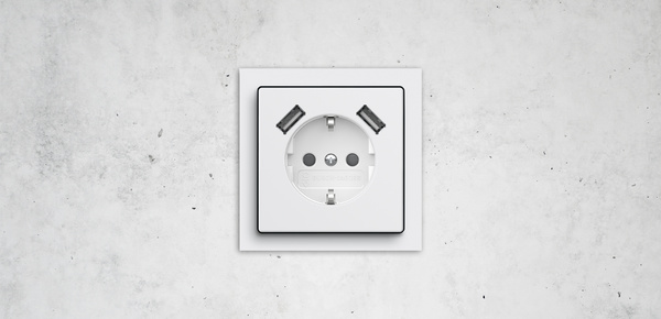 SCHUKO® USB-Steckdose bei Elektro Ruths Installationen GmbH in Mühltal