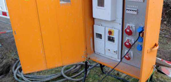 Baustrom bei Elektro Ruths Installationen GmbH in Mühltal