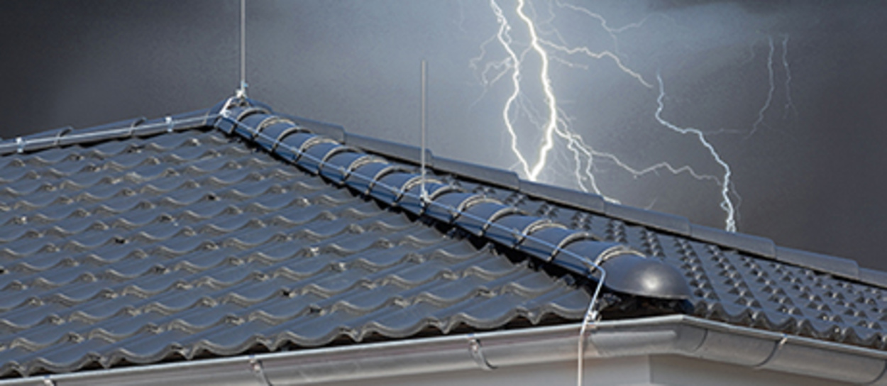 Äußerer Blitzschutz bei Elektro Ruths Installationen GmbH in Mühltal