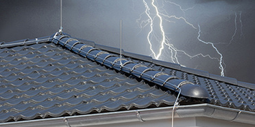 Äußerer Blitzschutz bei Elektro Ruths Installationen GmbH in Mühltal