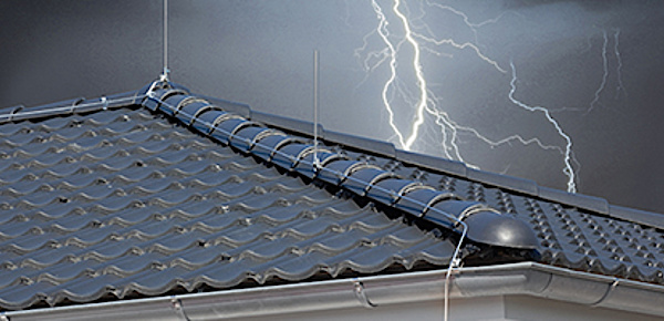 Äußerer Blitzschutz bei Elektro Ruths Installationen GmbH in Mühltal